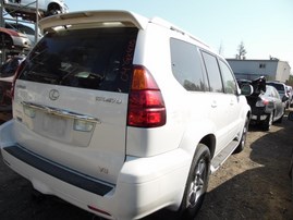 2004 LEXUS GX470 WHITE 4.7L AT 4WD Z18199